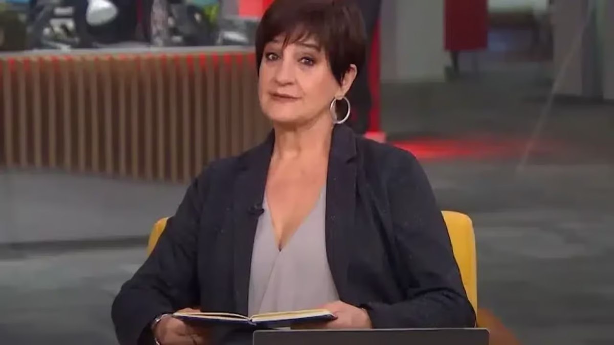 Foto da apresentadora Mônica Waldvogel