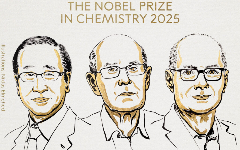 Nobel de Química premia “desenvolvimento de estruturas metal-orgânicas”