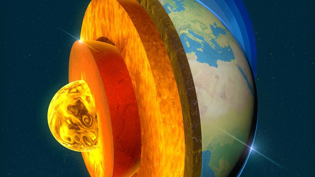 A crosta terrestre está se separando do noroeste do Oceano Pacífico