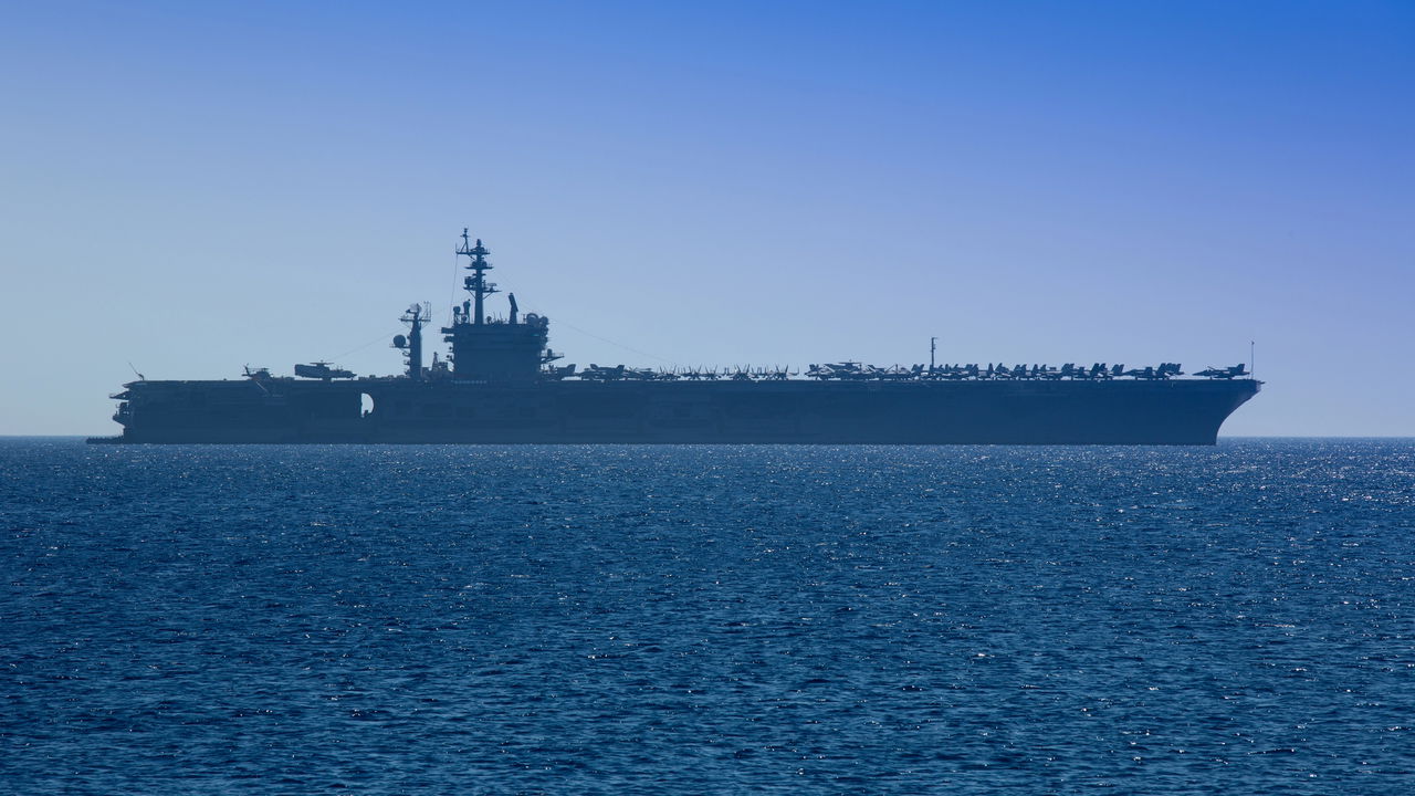 Esses porta-aviões representam uma das frotas mais poderosas do mar