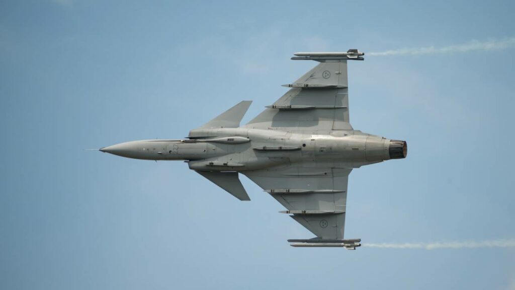 Saab Gripen - Créditos: depositphotos.com / fotogenix