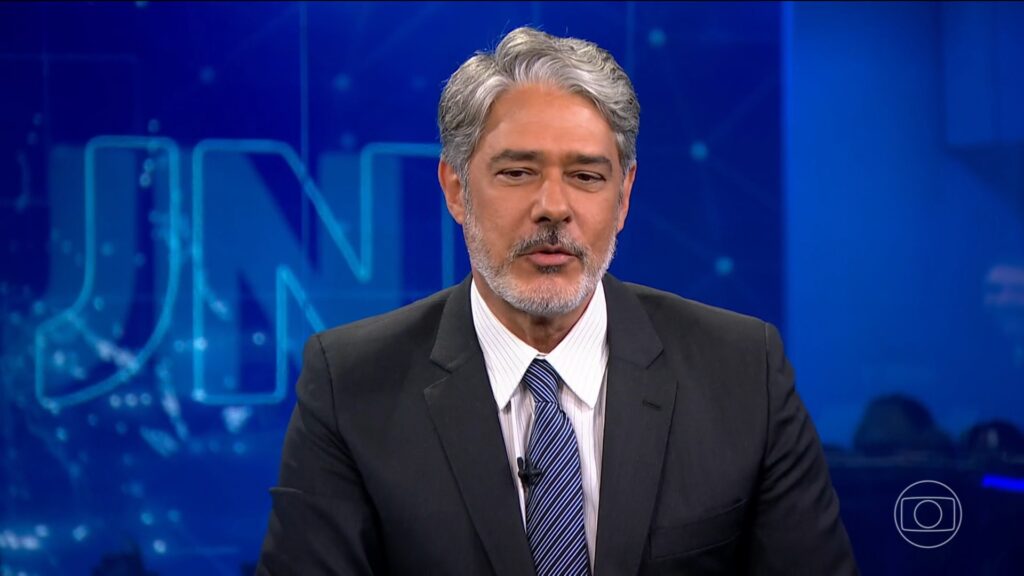 Jornal Nacional não bate recorde de audiência com despedida de William Bonner