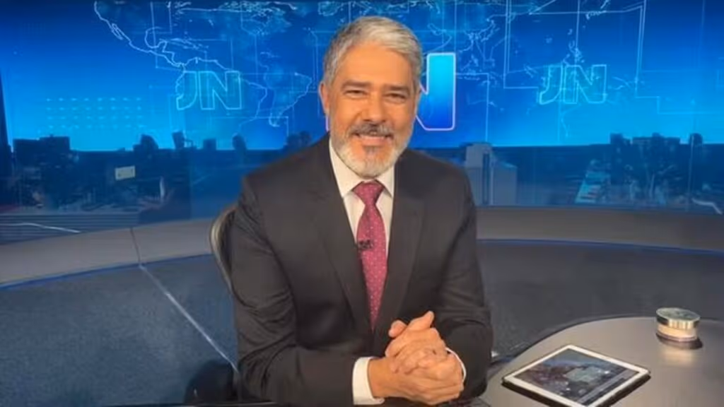 Globo quer faturar R$ 350 milhões sem William Bonner no Jornal Nacional