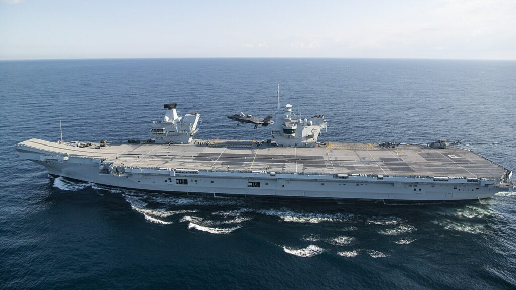 HMS Prince of Wales se prepara para o Falcon Strike, maior exercício aéreo naval da OTAN