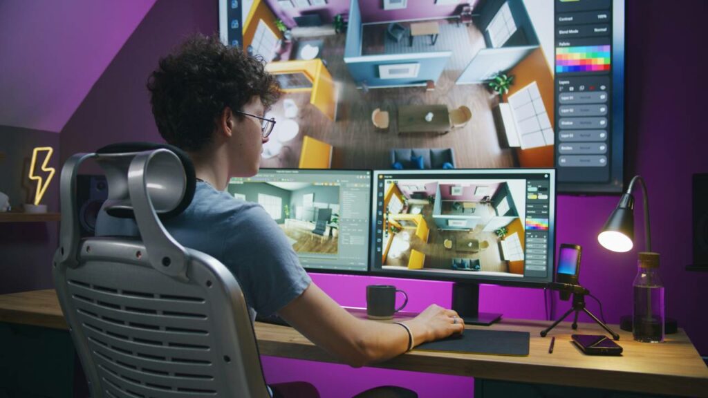 A inteligência artificial pode ser usada tanto na modelagem, quanto no projeto de casas - Créditos: depositphotos.com / EvgeniyShkolenko