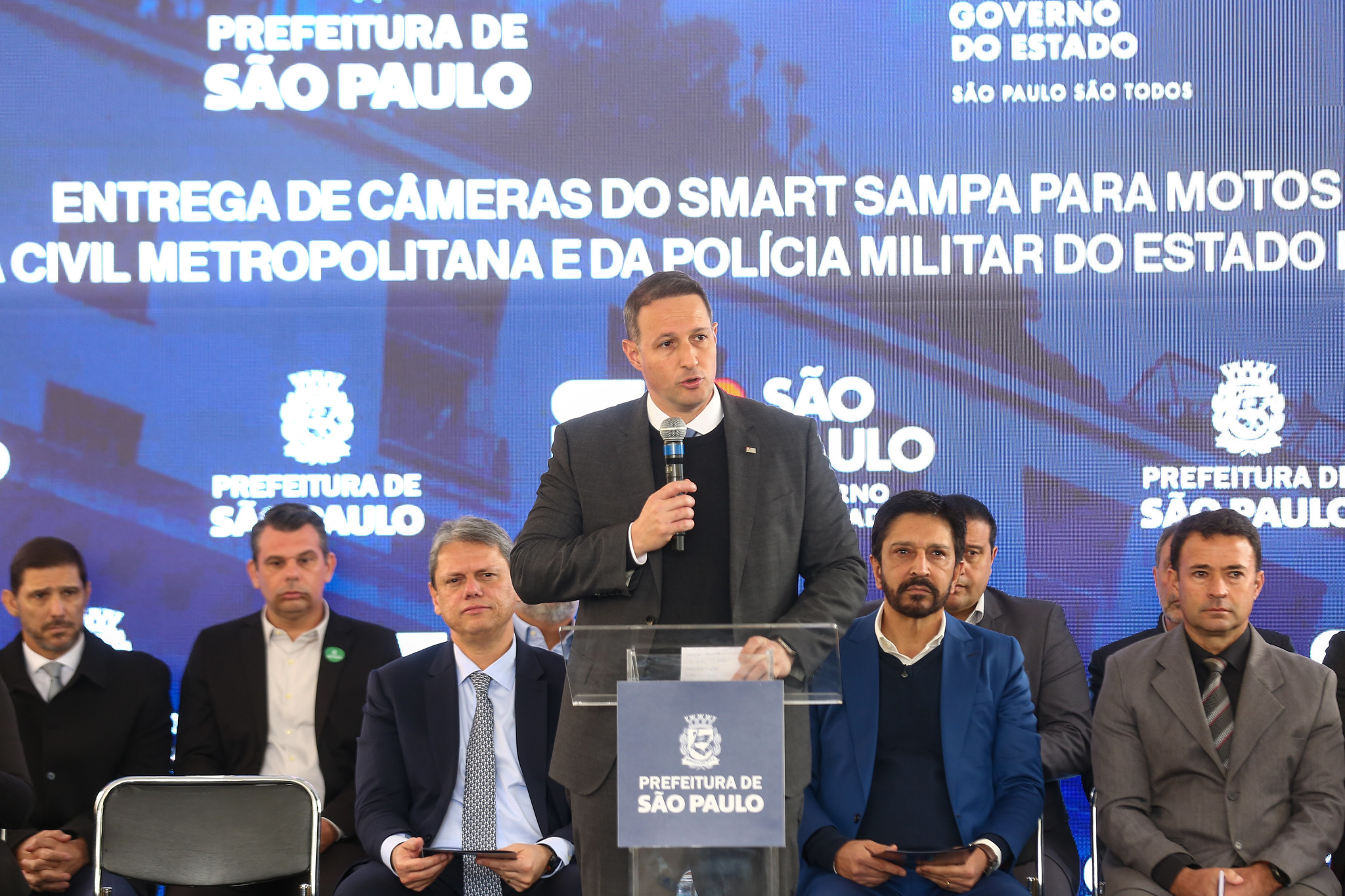 Tarcísio defende Derrite na relatoria do PL Antifacção