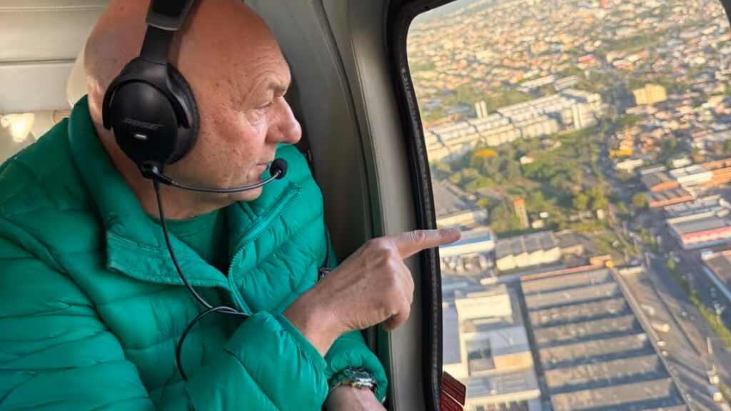 Luciano Hang passa por perrengue em pouso de emergência em SC