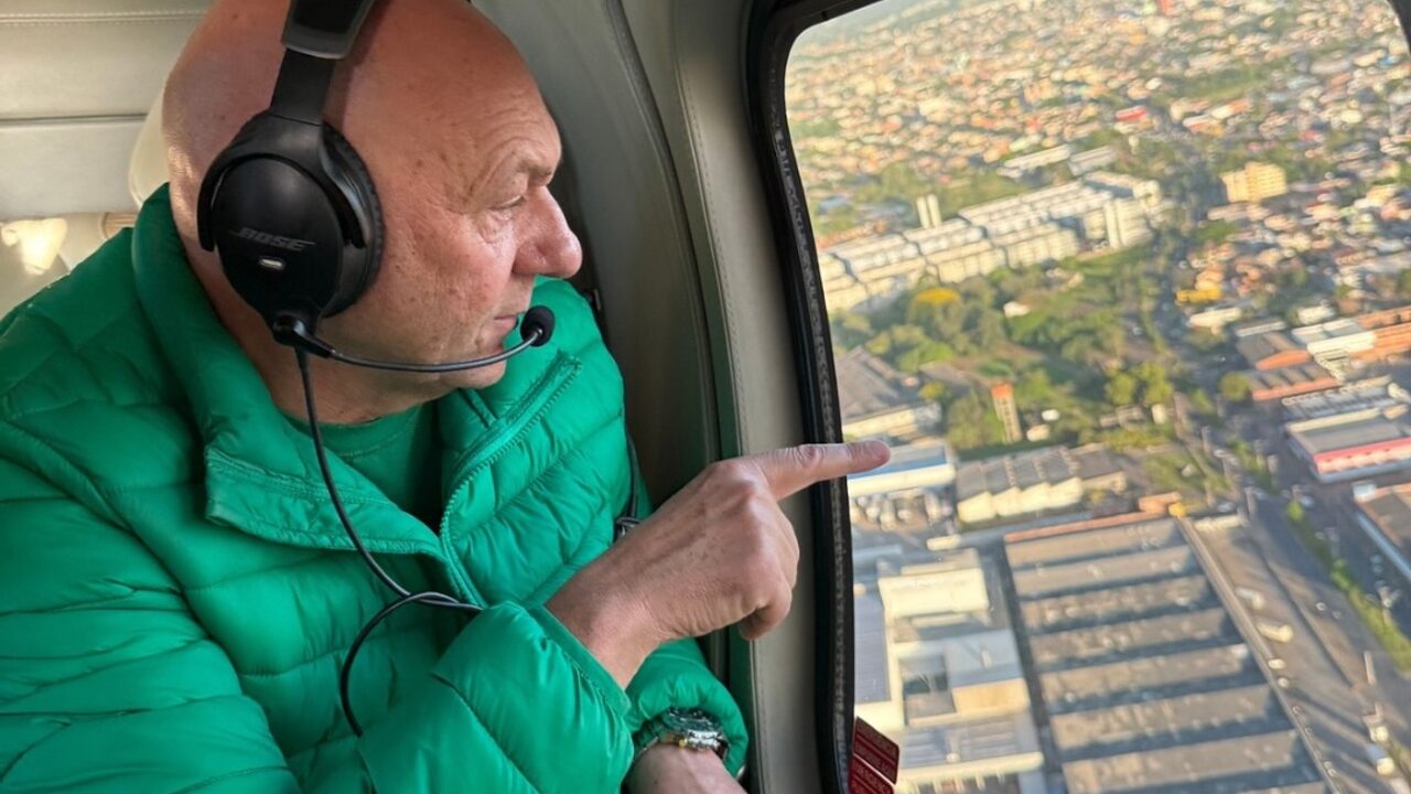 Luciano Hang passa por perrengue em pouso de emergência em SC