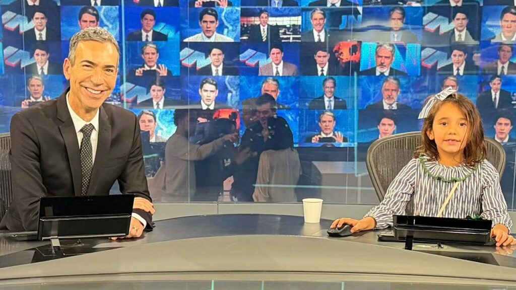 César Tralli estreia no Jornal Nacional com detalhe curioso