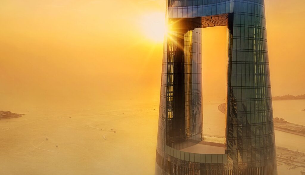 Esse é o hotel mais alto do mundo com 377 metros de altura