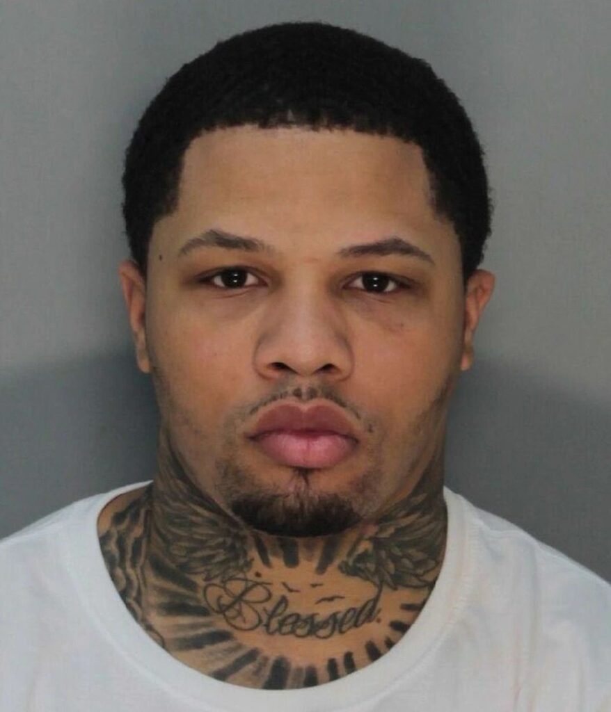 Foto da ficha policial de quando Gervonta Davis foi preso - Foto policial de quando Gervonta Davis foi preso - Por Miami-Dade County Jail