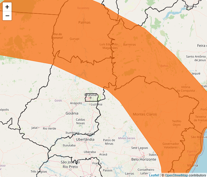 Alerta Inmet para riscos de fortes chuvas nos dias 25 e 26, veja as regiões