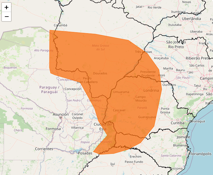 Alerta do Inmet para forte tempestade nos dias 01 e 02, veja as regiões