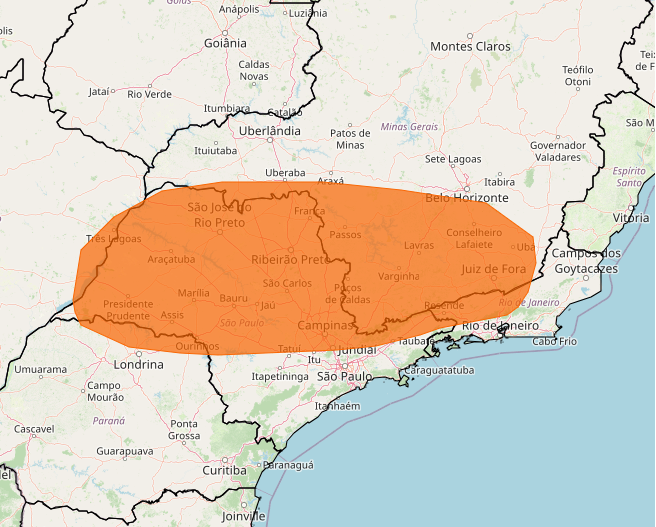 Alerta do Inmet para forte tempestade nos dias 02 e 03, veja as regiões