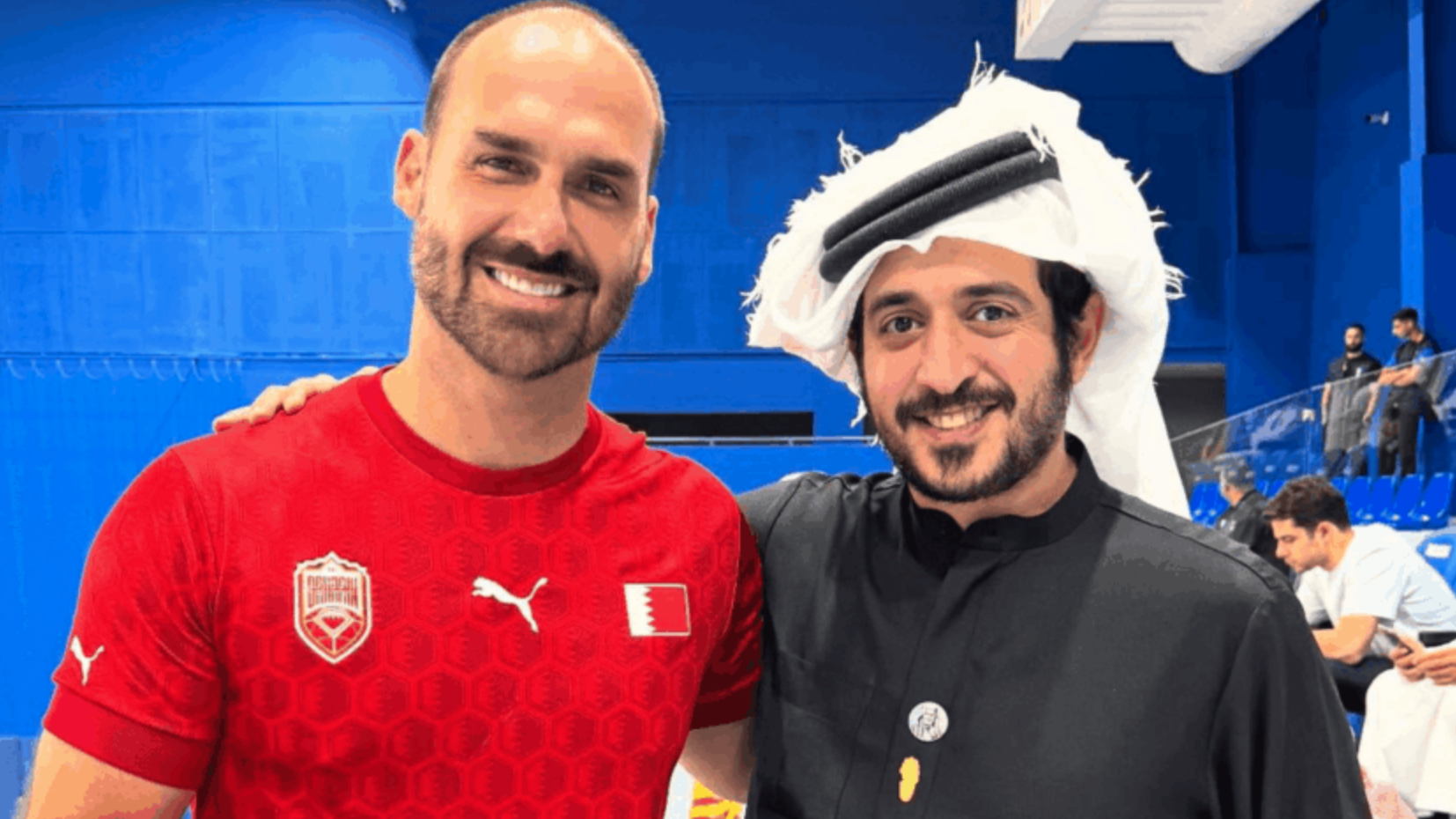 Eduardo Bolsonaro publica fotos de viagem ao Bahrein após virar réu