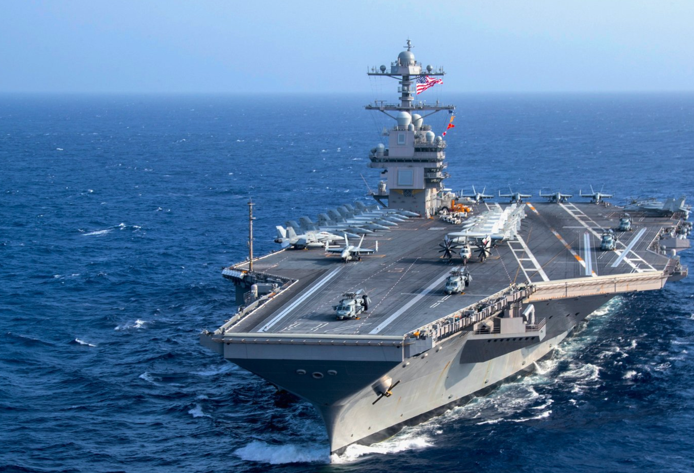 EUA anunciam chegada do porta-aviões USS Gerald R. Ford ao Caribe