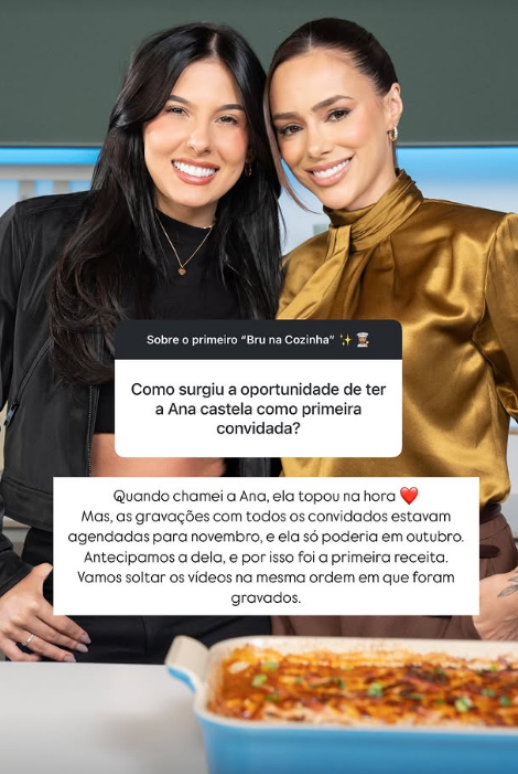 Bruna Biancardi explica gravação com Ana Castela após polêmicas