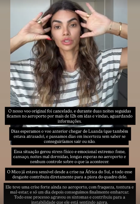 Marido de Kelly Key volta a ser hospitalizado