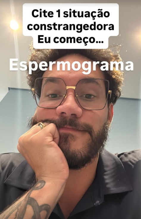 Eliezer revela o desconforto de um exame que os homens têm vergonha