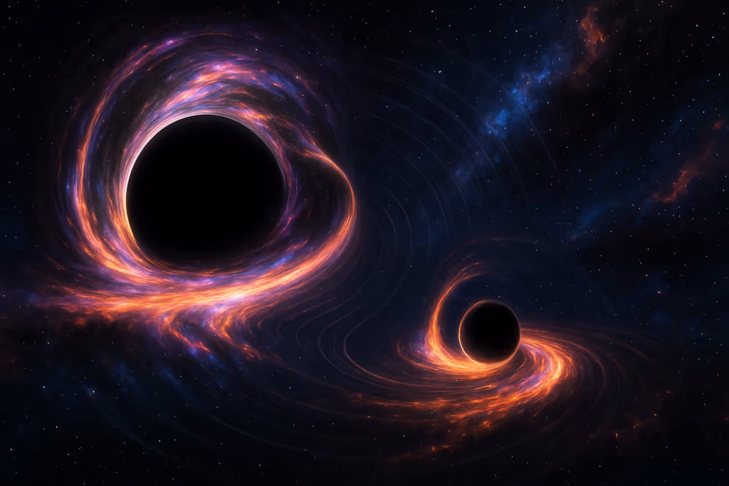 O nascimento de “filhos” de buracos negros reacende o legado de Einstein no século XXI