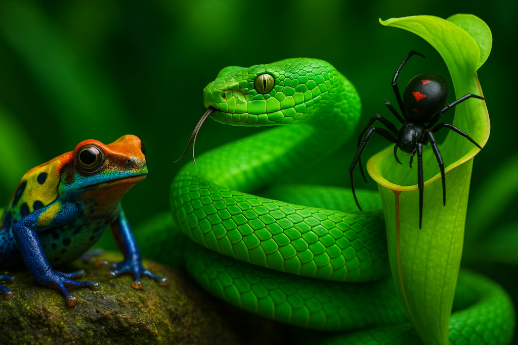 A impressionante forma como animais e plantas resistem a venenos que matariam qualquer outro ser vivo