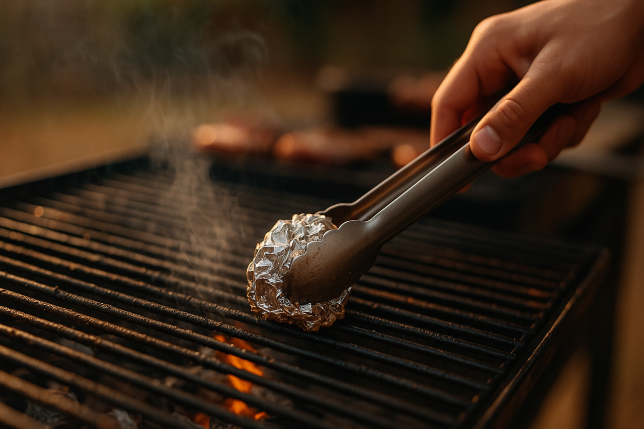 O truque simples que deixa a grelha limpa em poucos minutos