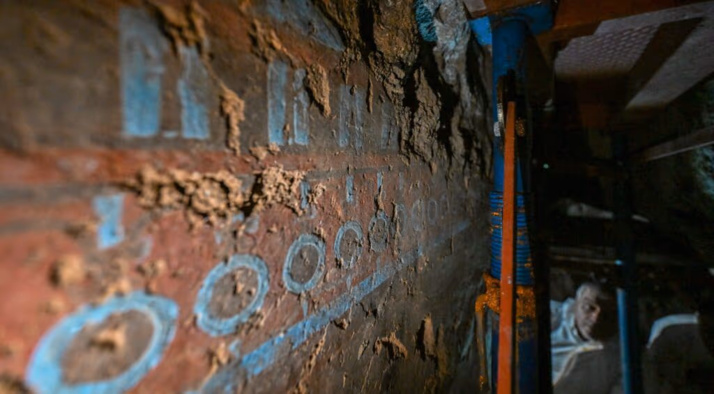 Conjunto incomum de afrescos decorativos de 3 mil anos são achados em obra monumental do antigo reino de Urartu