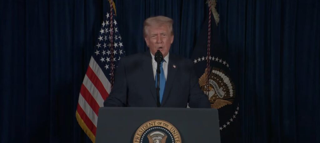 “Ato de terror”, diz Trump sobre ataque a soldados da Guarda Nacional