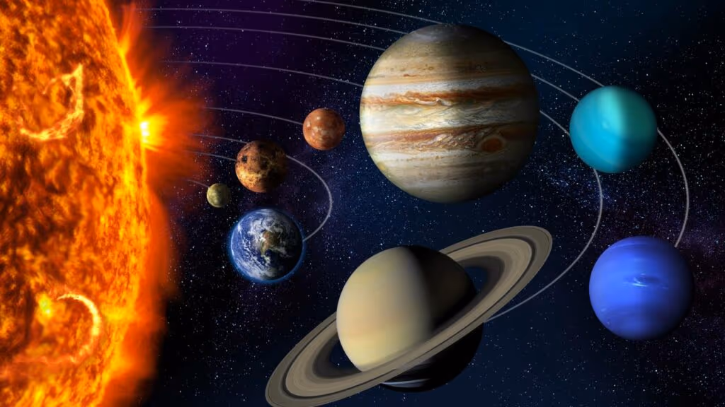 Esse é o balé do nosso sistema solar se deslocando pelo universo