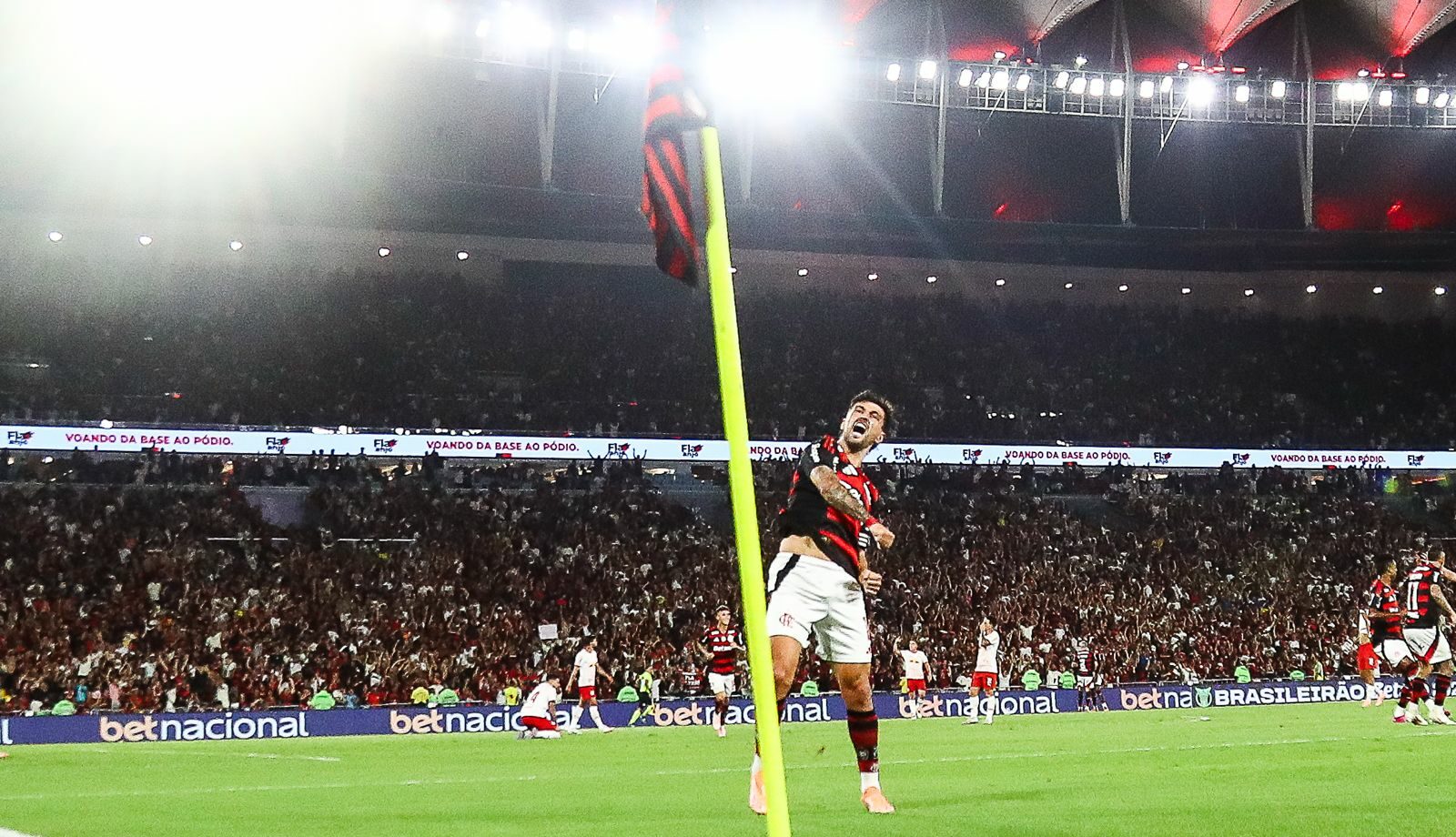 Flamengo coloca uma mão e 3 dedos no título do Brasileirão