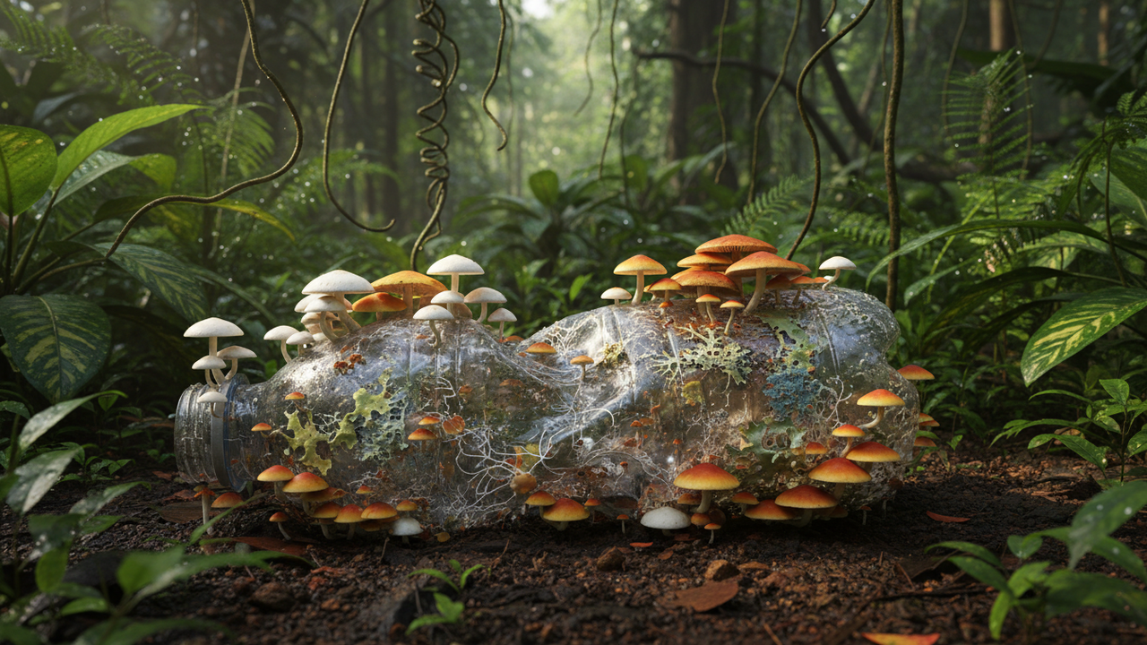 Pesquisadores descobrem fungo na Amazônia que se alimentar de plástico