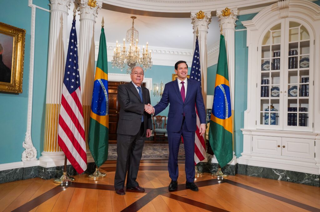 O tímido post de Rubio sobre a reunião com Vieira