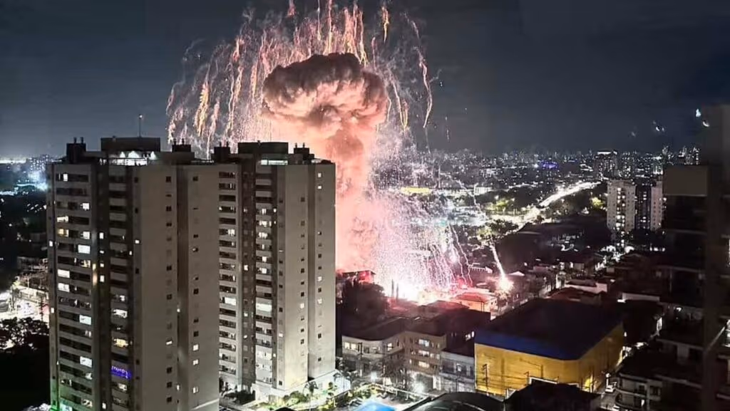 Explosão de depósito clandestino interdita casas no Tatuapé