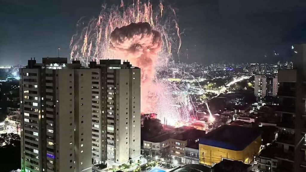 Explosão de depósito clandestino interdita casas no Tatuapé