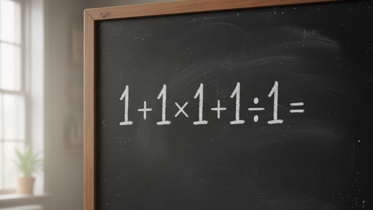 Essa conta viral está confundindo até professores de matemática