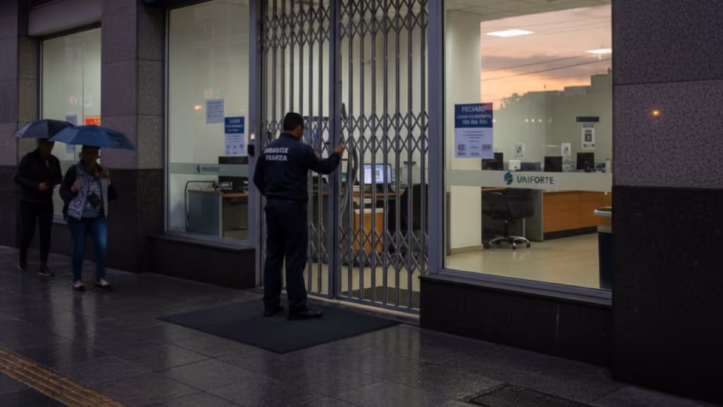 Bancos fecham dia 15/01, quinta-feira