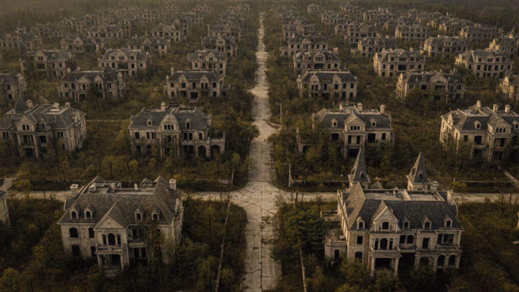 Esse bairro tem mais de 100 mansões completamente abandonadas