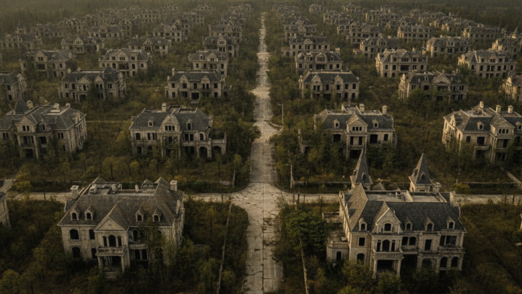 Esse bairro tem mais de 100 mansões completamente abandonadas