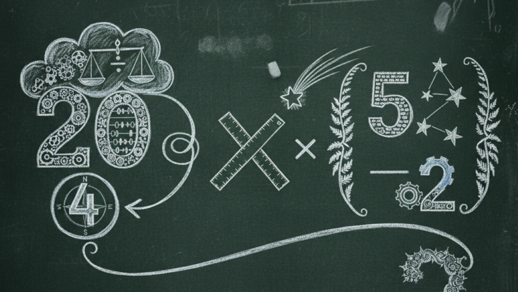 Quanto é (20÷4)×(5-2)? A conta que dividiu a internet em dois