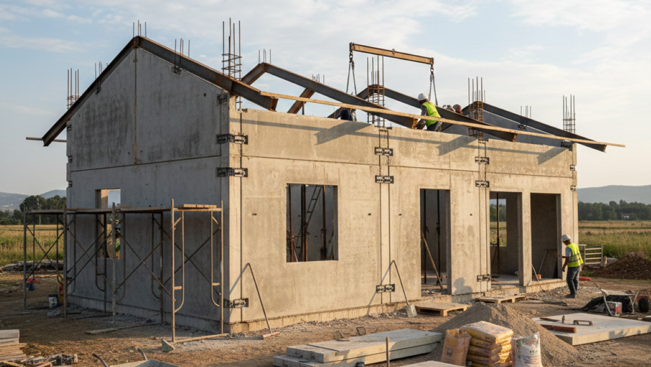 Casa pré-moldada a partir de R$ 7 mil vira solução mais barata do Brasil