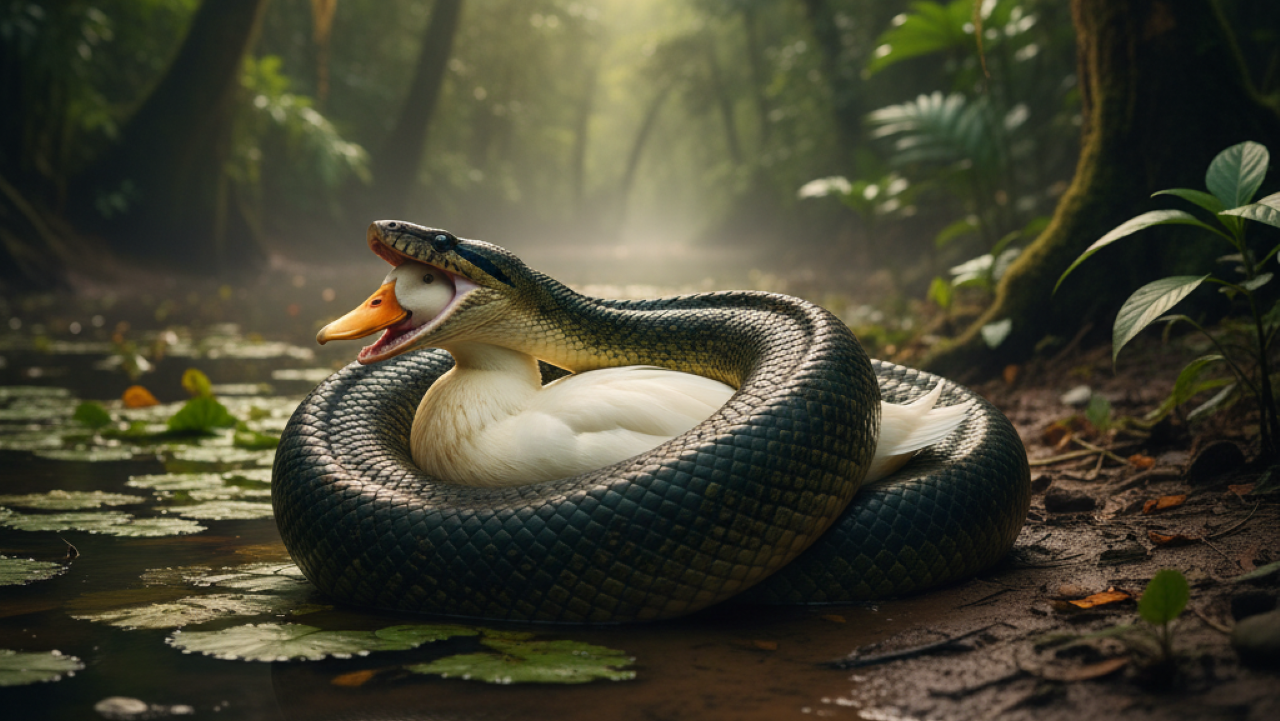 Salvar o pato ou deixar o ciclo natural acontecer? O que você faria?