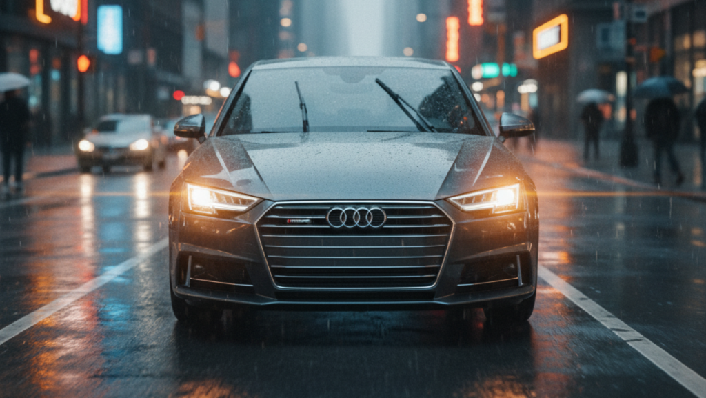 É permitido o uso do pisca-alerta com o carro em movimento?