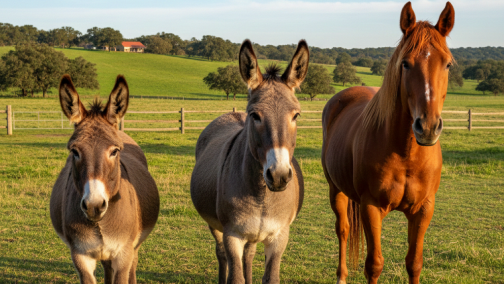 Qual a diferença entre burro, jumento e cavalo?