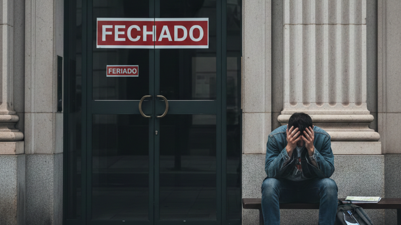 Bancos fecham dia 27/11, quinta-feira