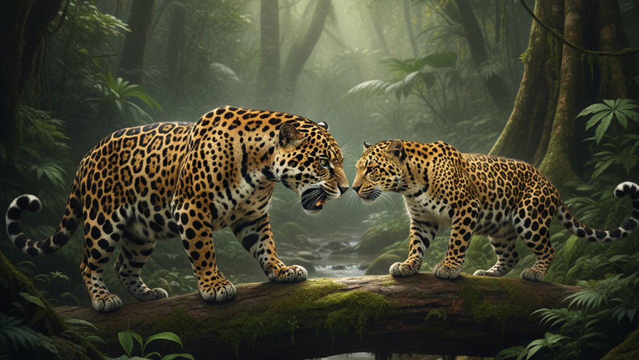 Qual a diferença entre onça-pintada e leopardo e por que não existem leopardos no Brasil?