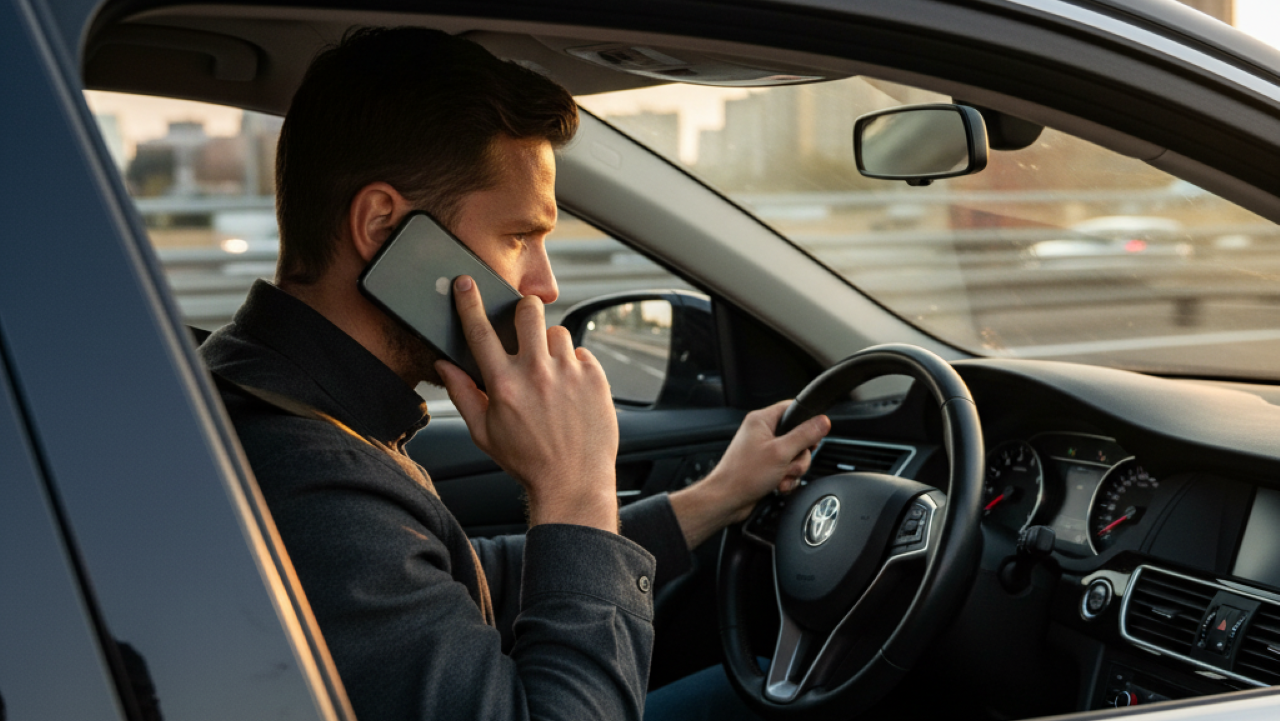 Esse hábito comum no carro pode custar sua habilitação