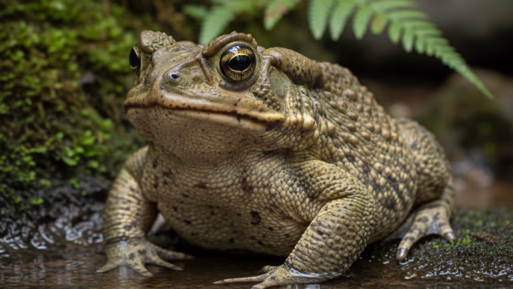 O que sai das costas desse sapo vai te deixar sem reação