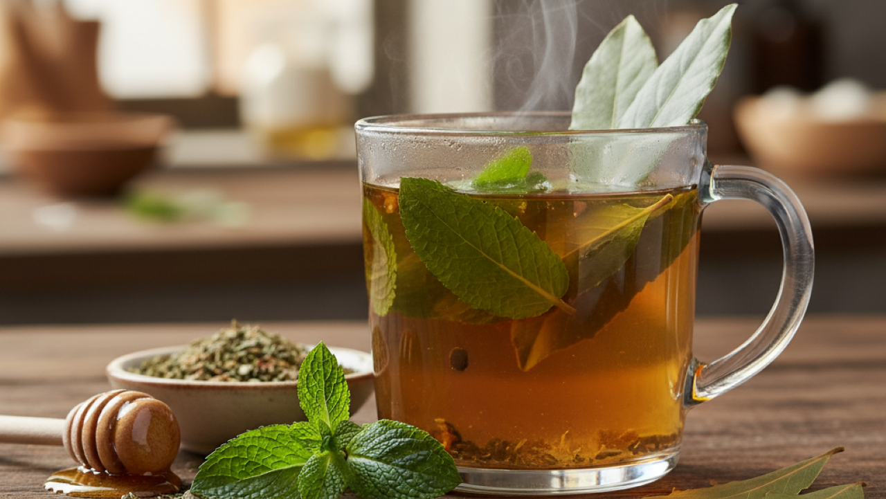 Hortelã com folha de louro: Um truque simples que vai transformar sua saúde
