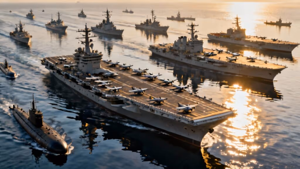 Maior desfile de uma frota naval da história promete surpreender o mundo