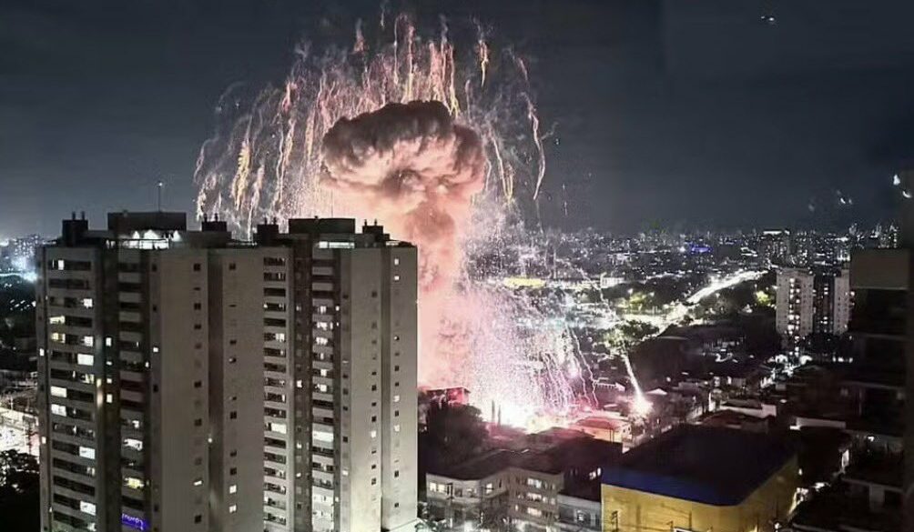 Mega explosão destrói casas, causa o caos e deixa pelo menos 1 morto em SP